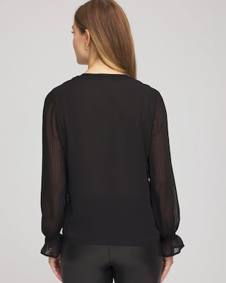 Georgette Polka Dot Blouse | Chico's